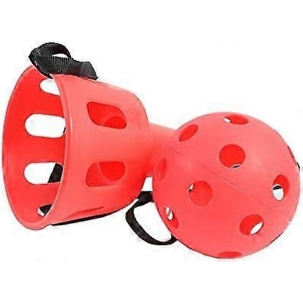 Kast og Fang - Sjov Bold og Kop - Blød Bold Kendama til Begyndere - Grovmotoriske Færdigheder Legetøj - 2 stk. Pakke - Perfekt