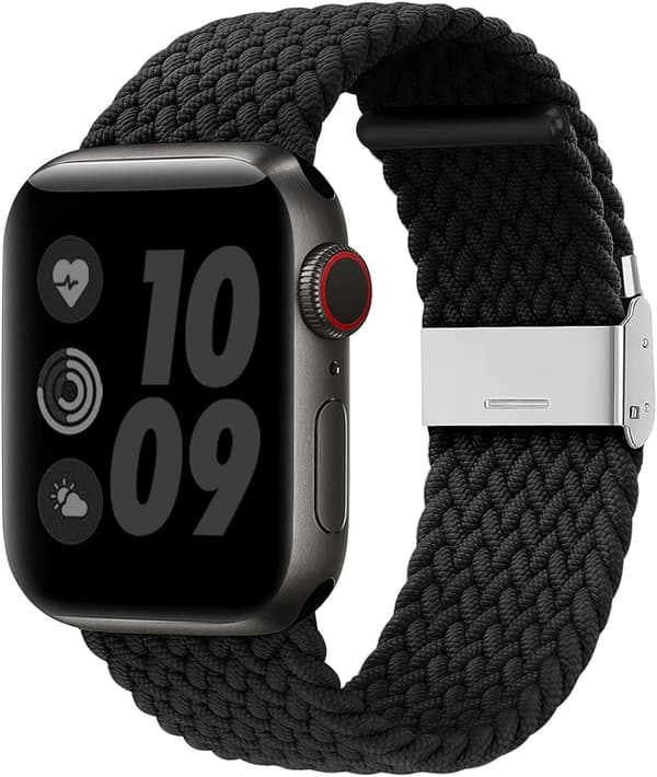 Elastikbånd kompatibelt Apple Watch-armbånd 40mm 38mm til kvinder/mænd-Xin