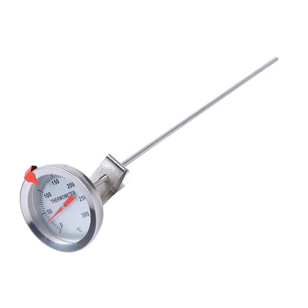 Matlagningstermometer i rustfritt stål, 30 cm lang, egnet for hjemmebrygging, vinkanner og matlagingsprober