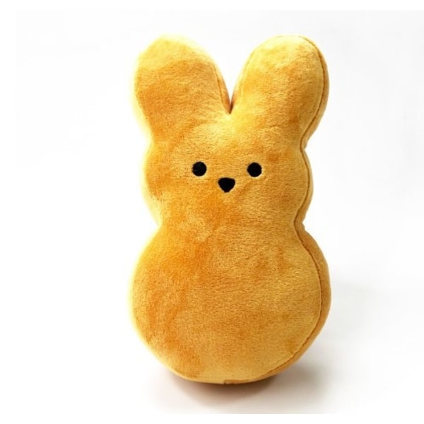Peeps kanin Påske tegneserie kanin PEEPS plysjdukke - Perfet orange 10cm