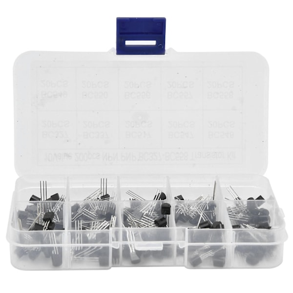 10 Arvoa BC327-BC558 Transistorivalikoima - 200kpl - Perfet