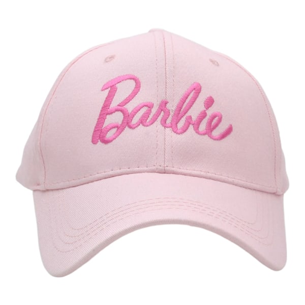 Barbie Baseball Cap Jenter Casual Brevbroderi Printed Outd - Perfet Light pink