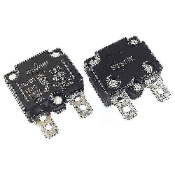 88ar 3a 4a 5a 7a 8a 9a 10a 11a 12a 13a 14a 15a Automatisk Reset Strømbryter Overbelastningsbryter Overstrømsbeskyttelse Kompatibel med Kuoyuh-Perfet 9A