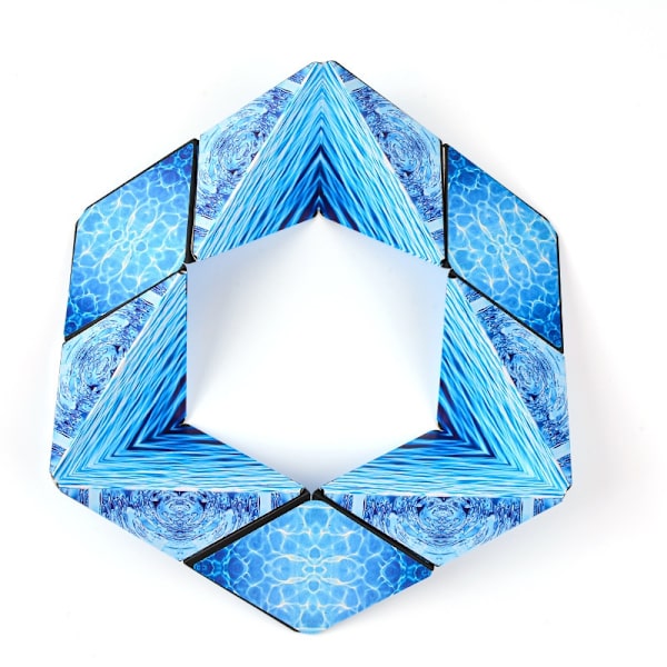 Magnetic Cube Compression 3D Hand Flip Puzzle-Perfet