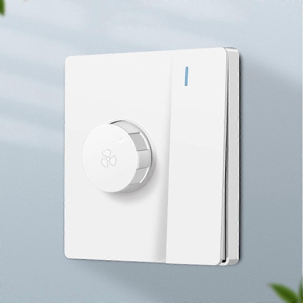 Variabel ventilatorhastighedskontrol med kontakt, kompatibel med de fleste mærker af elektriske loftsventilatorer - Perfekt