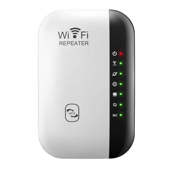Wifi Extender Signal Booster Trådløst Internet Langdistance Forstærker-Hvid - Perfet