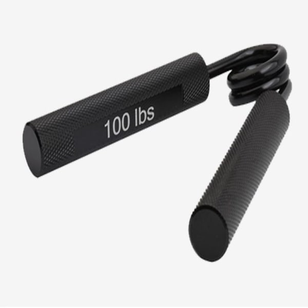 100lbs Fitness Heavy Grips Håndgrep for håndleddsrehabilitering - Perfet Black