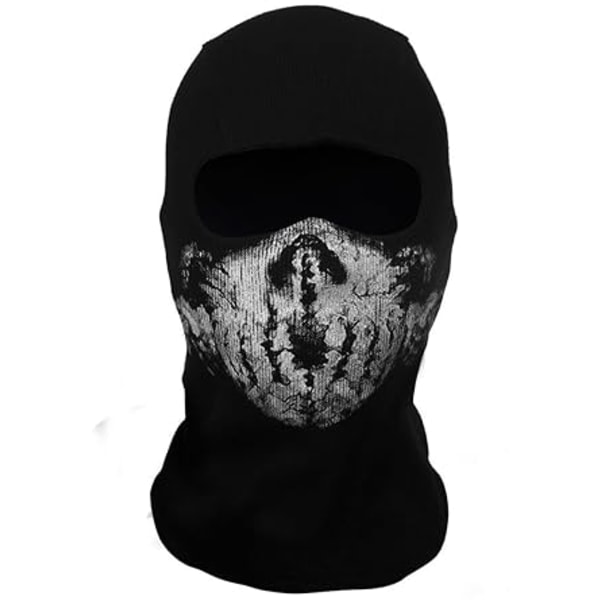 Balaclava kallolla - Moto-naamio Call of Duty -faneille - Väri: B - Perfet