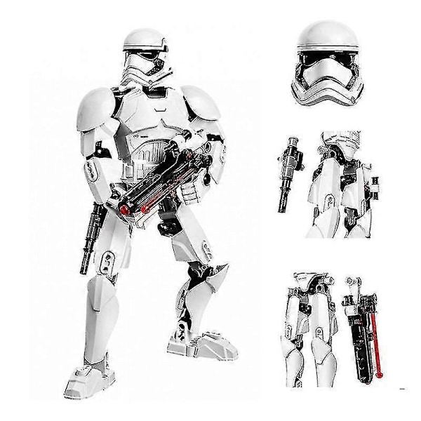 Helt nyt Star Wars-actionfigur legetøj til børn - Perfekt Clone Commander