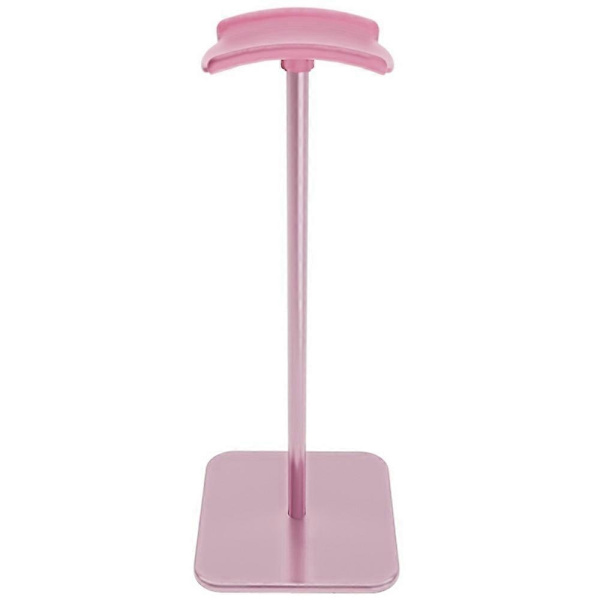 JD079 Hörlursställ för skrivbord i aluminiumlegering + silikon - Rosa - Perfekt för spelheadset Pink