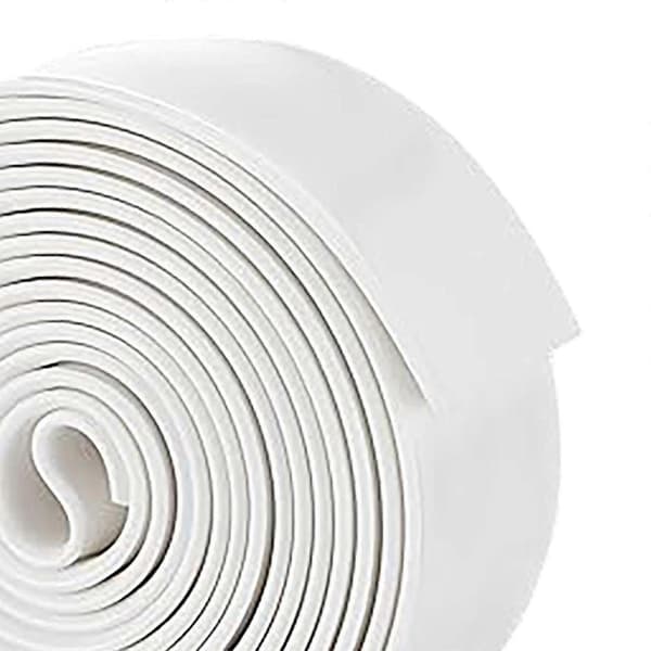Vinylstropper for reparasjon av utemøbler DIY Gressstol Reparer stropper for hage Svart-Perfet White