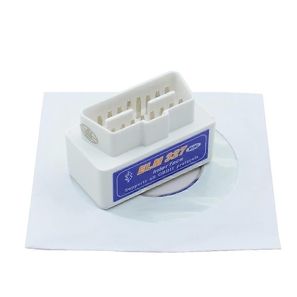 Bluetooth ELM 327 V2.1 OBD2 Skanner Kode Leser verktøy ELM327 V2.2 for IOS/android/PC Bluetooth 4.0 OBD Bil Diagnose Auto verktøy-Perfekt ELM327 V2.1 WHITE