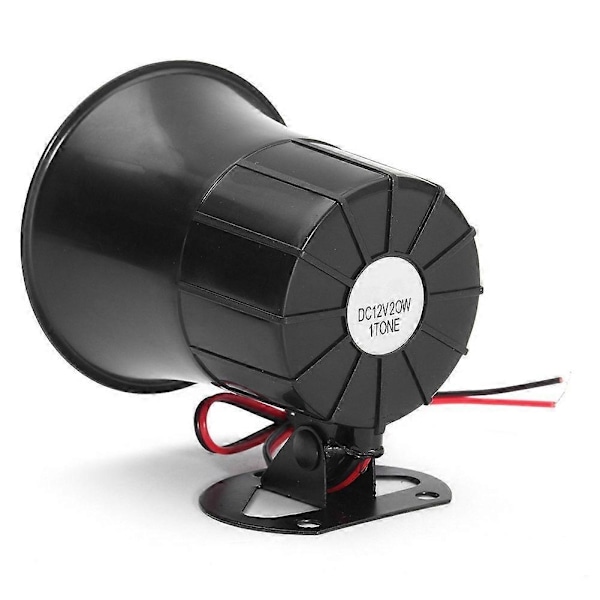 12V 20W Bil Lastbil Husbil Elektrisk Siren Horn Högtalare Van PA Högt Ljud Alarm-Perfekt