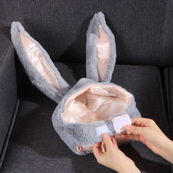 Bunny Ears Hat Rabbit Hat Holiday Party Favors Hat SVART - Perfet