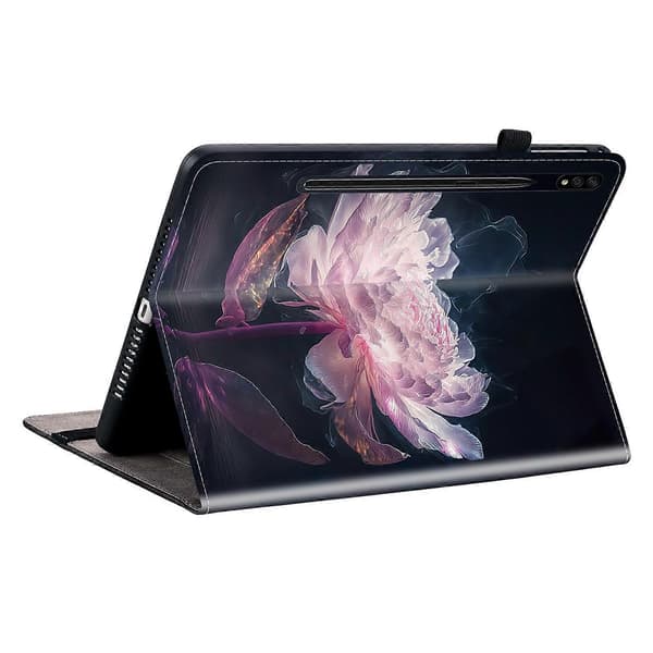 Krystaltekstur Malet Læder Tablet Case-Perfet For Samsung Galaxy Tab S7 / S8