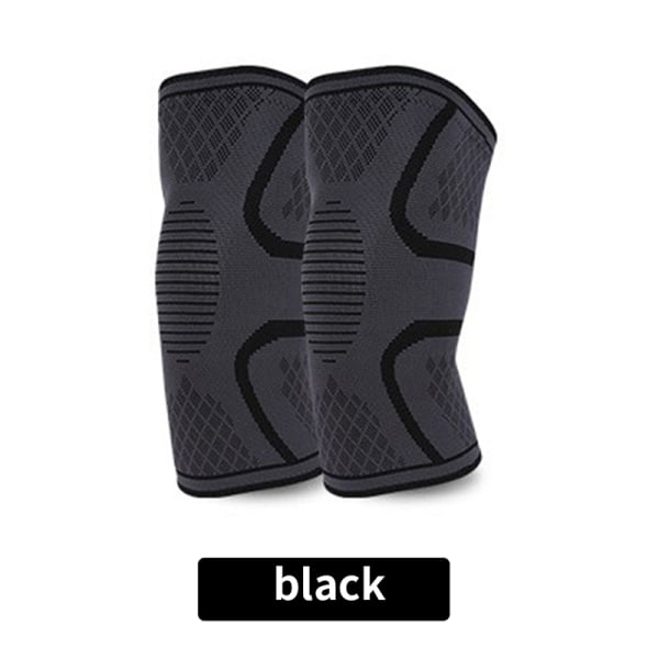 1 kpl Running Fitness Sport Hengittävät polvisuojat Protector Sup - Perfet Black XXL