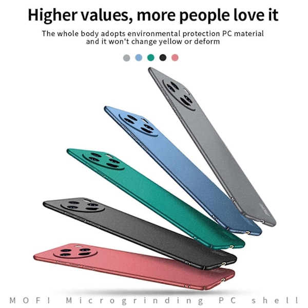 Yhteensopiva MOFI Fandun -sarjan himmeän PC-ultratuntoisen, täysin suojaavan puhelinkotelon kanssa - Perfet Green For vivo X200 Pro mini