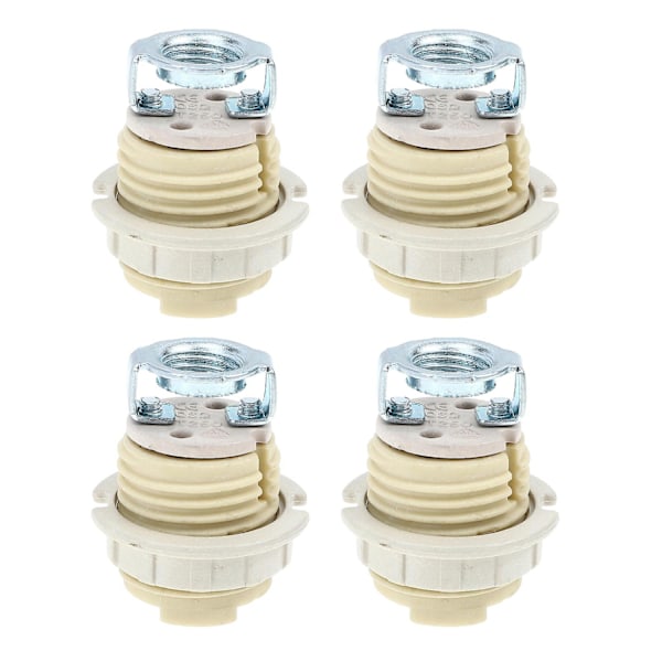 4 stk. Halogen Pærebase Sokkel Praktisk G9 Keramisk Lampebase Holder-Perfekt