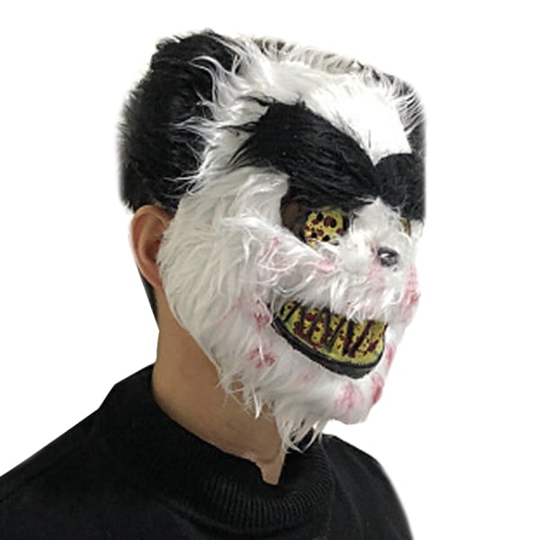 Halloween Uppstoppade djur Skräck Mask Cosplay Party Dekoration - Perfet Yellow Bear