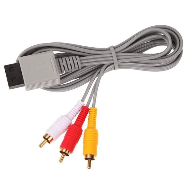 A/V AV kompositkabel Nintendo Wii guldpläterad - Perfet