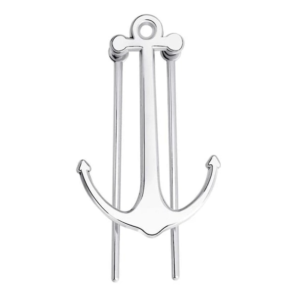 Anchor Bookmark Creative Metal Page Holder Clip - Perfet Silver