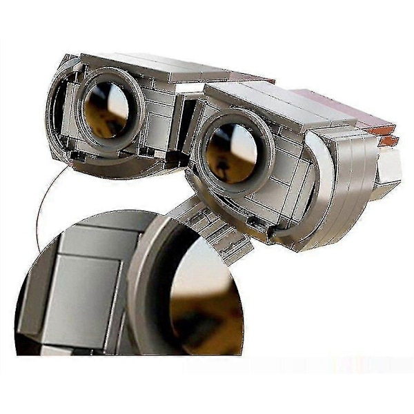 687 The Idea Robot Byggstenar Högteknologisk Karaktärsmodell DIY Fg-Perfet
