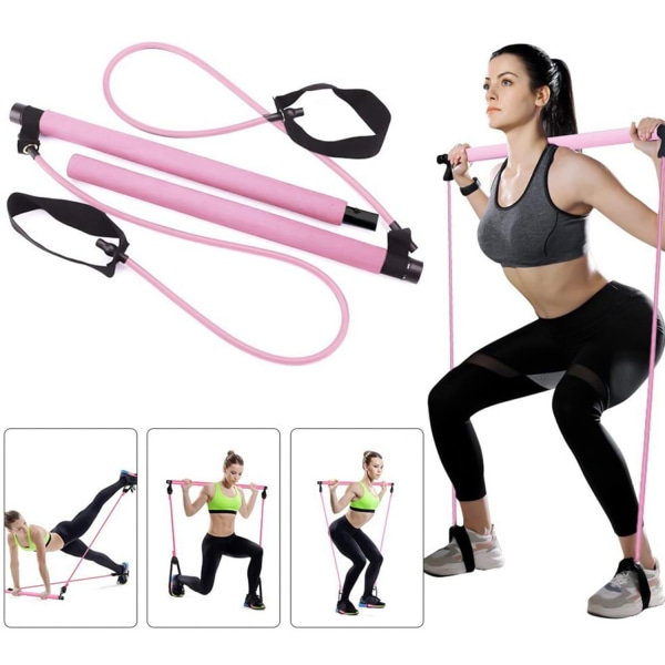 Yoga Pilates Stick Portable Home Gym Udstyr - Perfet