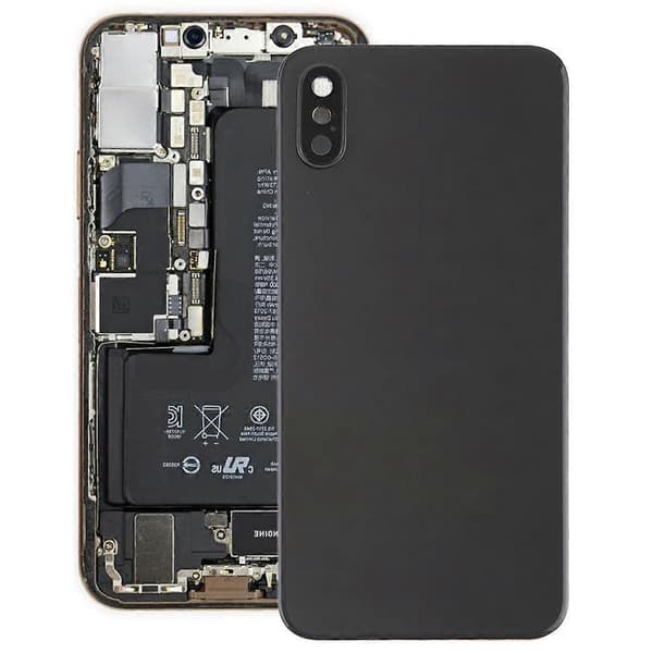 Batteri Bakdeksel Kompatibelt med iPhone XS - Perfekt Black