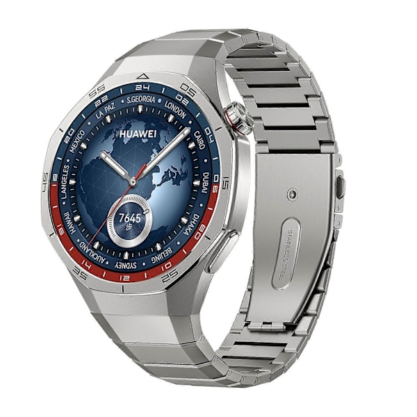 Klockarmband i titanlegering kompatibelt med Huawei Watch GT5 Pro 46mm-Perfet Titanium Color