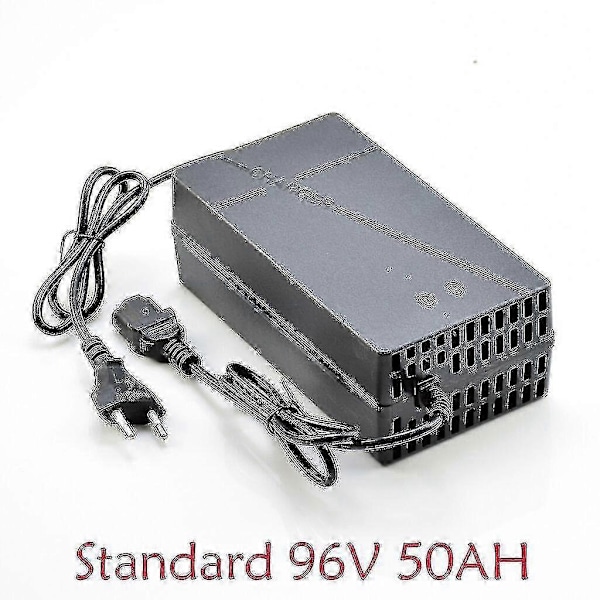 48v 60v 72v 96v 50ah 60ah Intelligent oplader til blybatteri Kompatibel med elektriske trehjulede køretøjer, cykler, scootere, ATV Go Kart-Perfet Standard 96V50AH