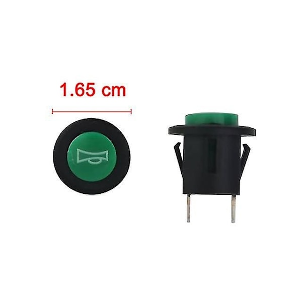 Elektriske biler for barn, elektrisk bilbryter, lekebil, elektrisk motorsykkelbryter, fjernkontrollbilbryter, motorsykkelutstyr - Perfekt Horn button