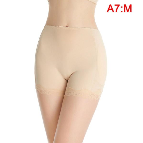 Kvinnor Butt Lifter Trosa Rumpa Body Shaper Vadderade underkläder - Perfet Beige M