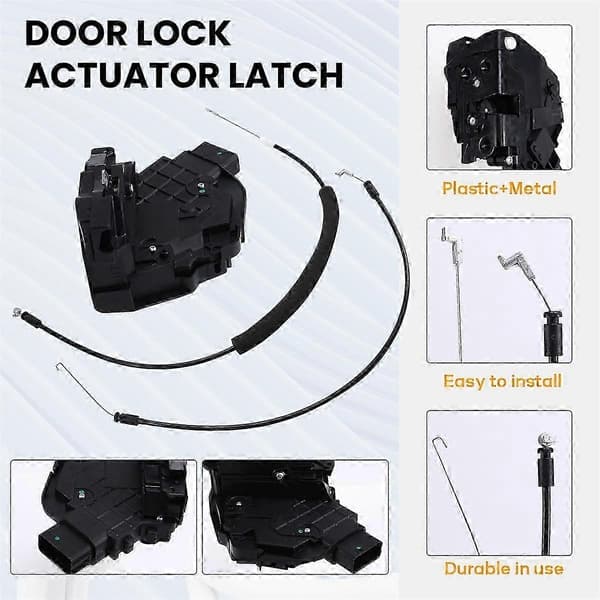 Dörrlås Aktuator Låsreglage Passar Kompatibel med Mazda 3 2008-2012 BL-Perfet Rear Left
