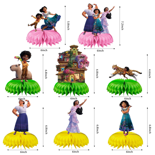 Disney Encanto Decoration Game Honeycomb Ornament Ball Supplies - Perfet