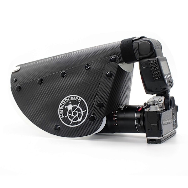Makro Diffuser Reflektor Mjukt Ljusskydd Kompatibelt med Canon 100 Sony 90 Nikon 105 Objektiv NYTT-Perfekt Large Reflector