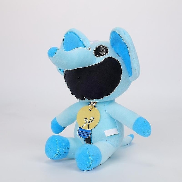 Poppy Playtime Huggy Wuggy Catnap Plys Smilende Critters Legetøj Dukke Børnegaver-Perfekt Bubba Bubbaphant 25cm