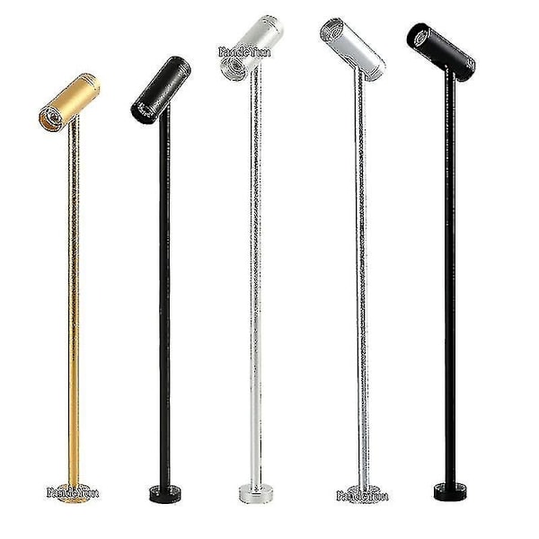 Jwl Dimbar LED-Spotlight Smykkedisplaylampe 20/30/35cm Stativlampe Telefonbutikk Vitrine Skrivebordslys Roterbar 220v Oppreist Lampe -ys-Perfet Silver 30CM 3000K