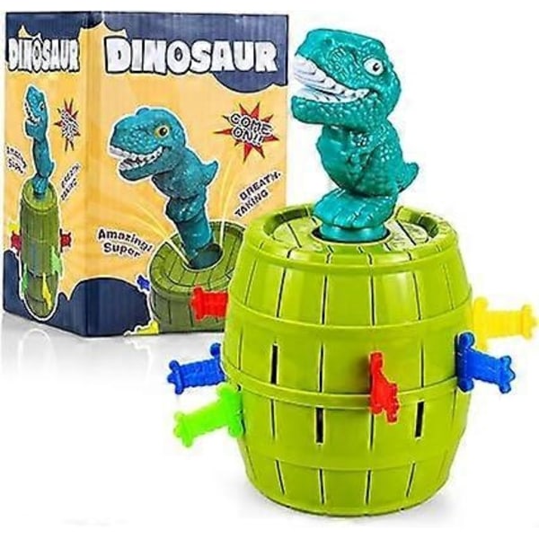 Pop-up dinosaurleker for gutter og jenter i alderen 3-8 år, klassiske pop-up brettspill for barn, selskapsleker for barn, 3+ års gave til gutter - Perfekt