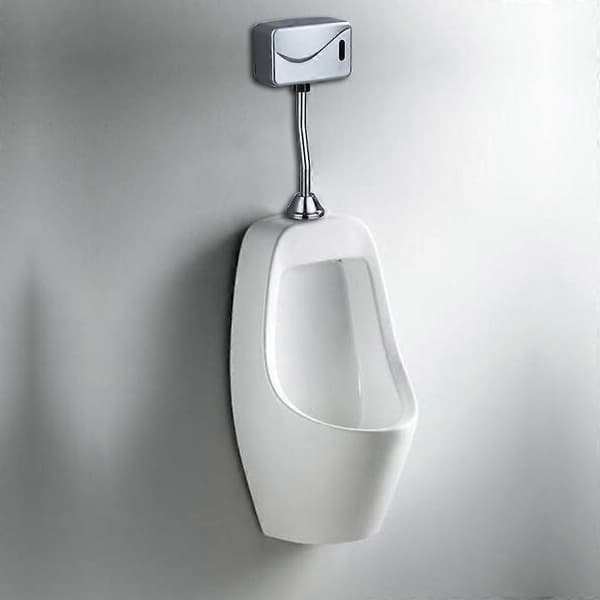 Baderom toalett Automatisk Elektrisk Urinal Spyleventil Sensor Infrarød berøringsfri - Perfekt