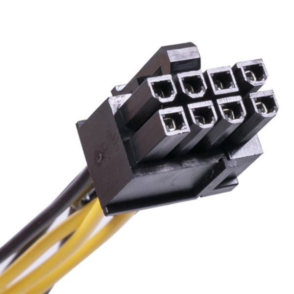 6 Pin Feamle til 8 Pin Hann PCI Express Power Converter Kabel - Perfet