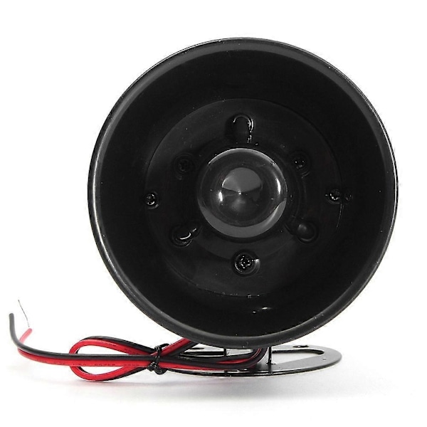 12V 20W Bil Lastbil RV Luft Elektrisk Sirene Horn Højttaler Van PA Høj Lyd Alarm - Perfekt