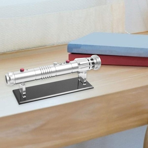 Desktop Lightsaber Stand Akryl Display Rack Lightsaber Display Hållare Swords Collection Stand för bordsdekorationer - Perfet Clear