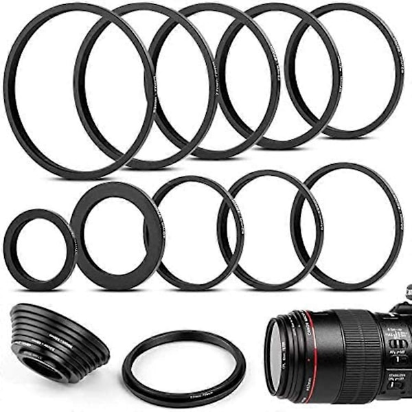 27 mm - 30,5 mm 27-30,5 mm 27-30,5 Linssifiltterin Metallinen Rengasadapteri - Perfet