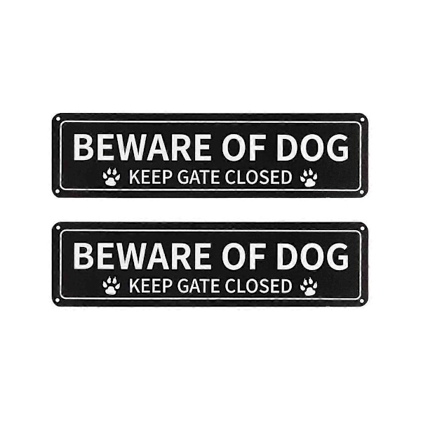 Pakketilbud Pass Deg For Hunden Skilt, 30x7,6 cm Rustbestandig 0,040 Aluminium Metallskilt, Reflekterende, Falmingsbestandig-Perfekt