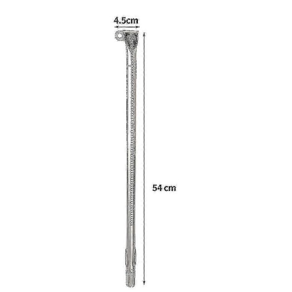Rustfrit Stål Grillbrænder Rør Reparationskit til Weber Q300 Q320 Q3200 404341 57060001 586002 65032 Gasgrill - Perfekt