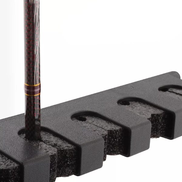 Veggmontert fiskestang holder - 2-pakning - Perfekt