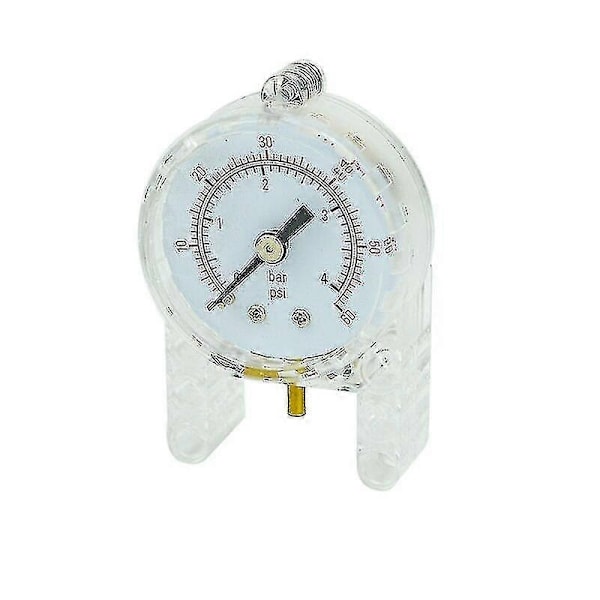Moc Tech Parts Pneumatisk Luftpumpsten Liten (6l) V2 med Förstärkt Cylinder 19476 19482 19475 Kompatibel med 8800 Block - Perfekt 1set