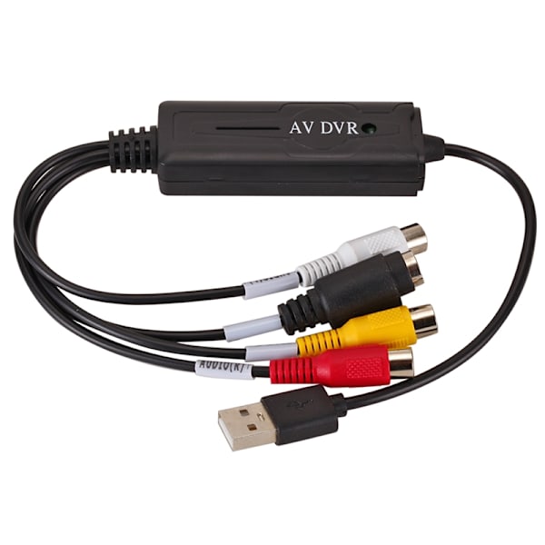 USB 2.0 Video o Capture RCA Adapter VHS til DVD HDD - Perfet 1Set