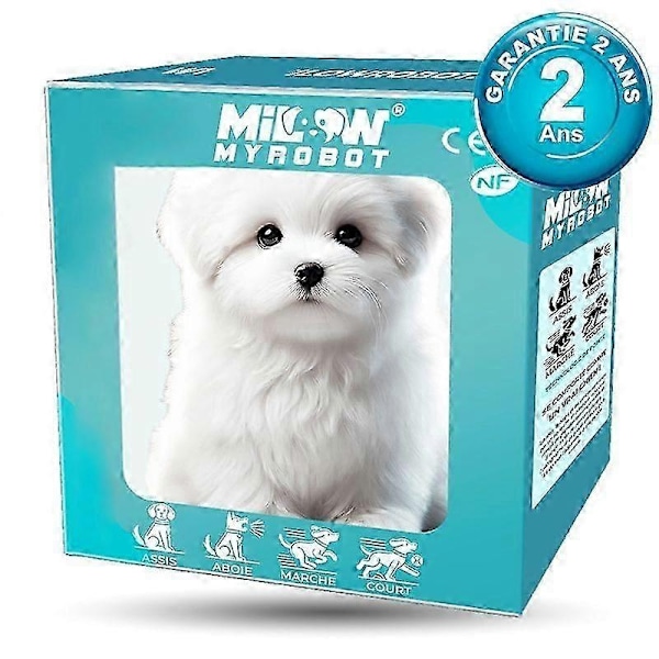 Milow Robothvalp, Milow - Min Realistiske Robothvalp - Perfekt White
