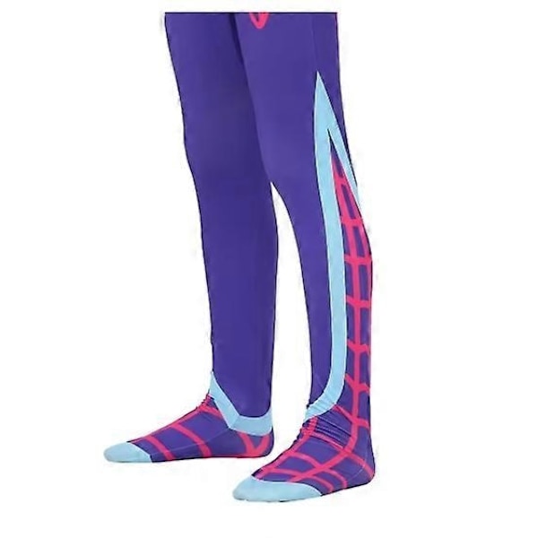 Spiderman Kostume Voksne Børn Gwen Stacy Spiderman Cosplay Superhelt Bodysuit Jumpsuit Kvinder Perfekt 100 cm